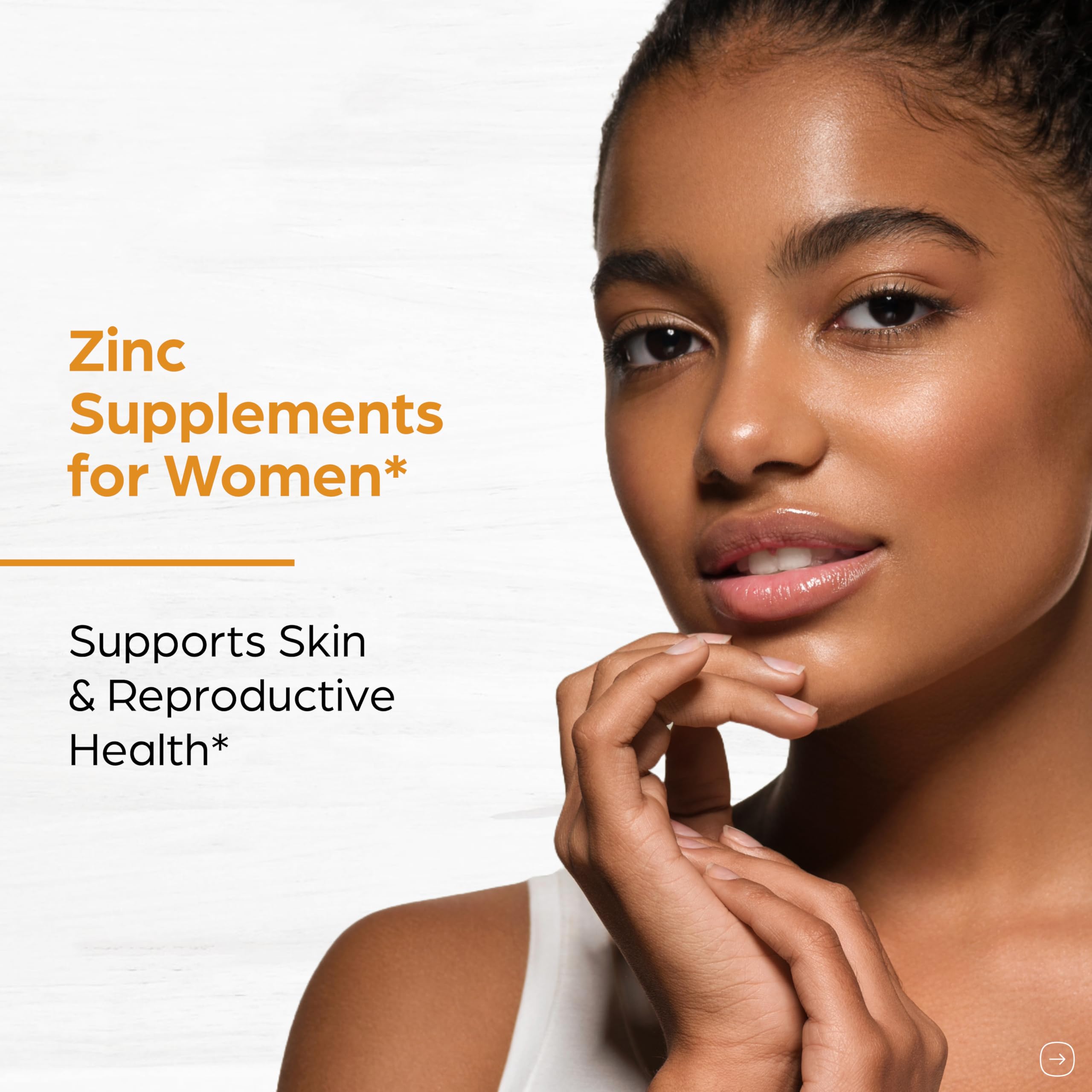 Sandhu Herbals Zinc 50mg bottle with easy-to-swallow capsules