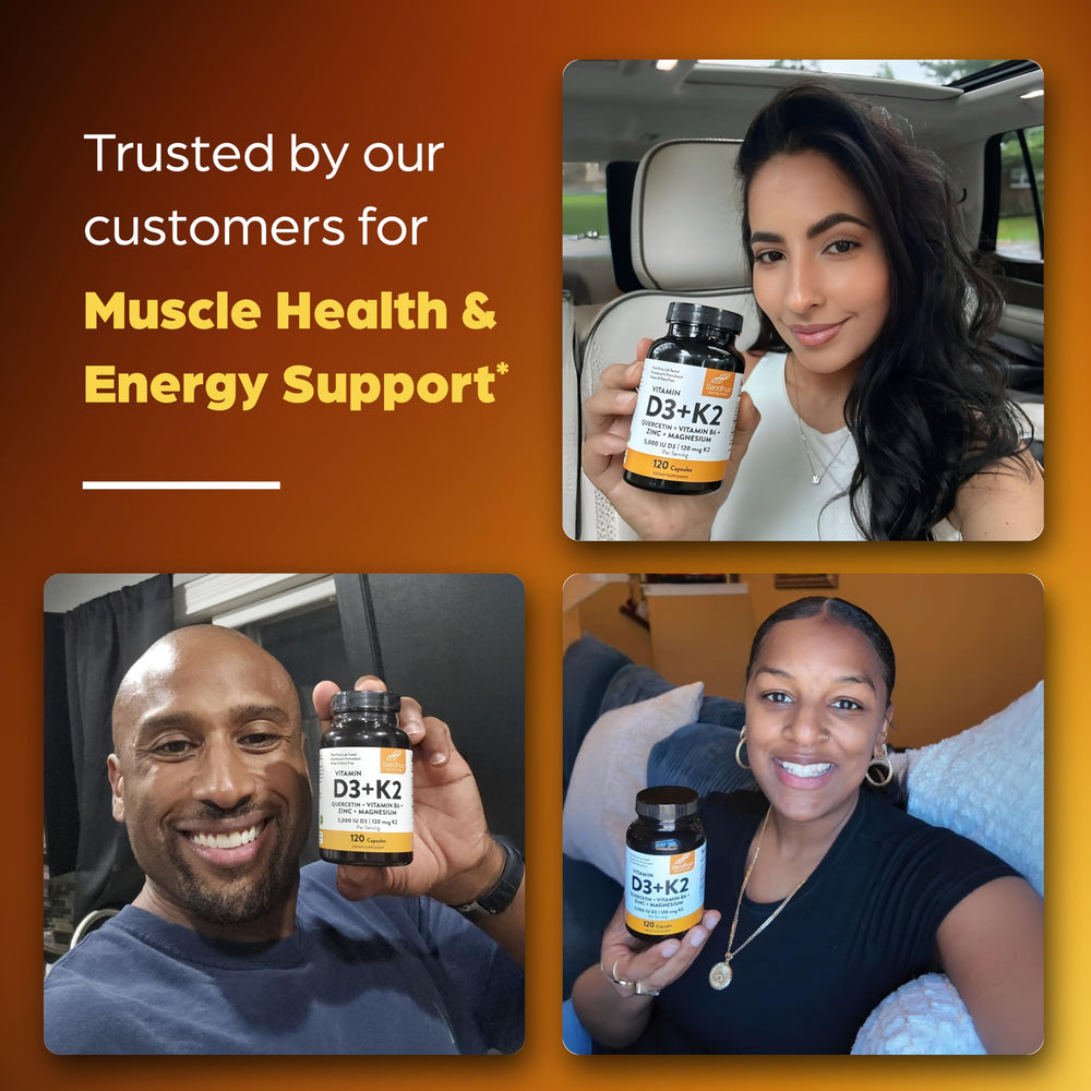 Sandhu's energy-focused bottle ready for a daily supplement routine.