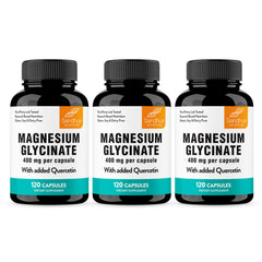 Sandhu's Magnesium Glycinate softcaps for gentle, restful nights.