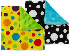 S&T INC Crinkle Squares Dots 6x6 – visual pattern aids early tracking.