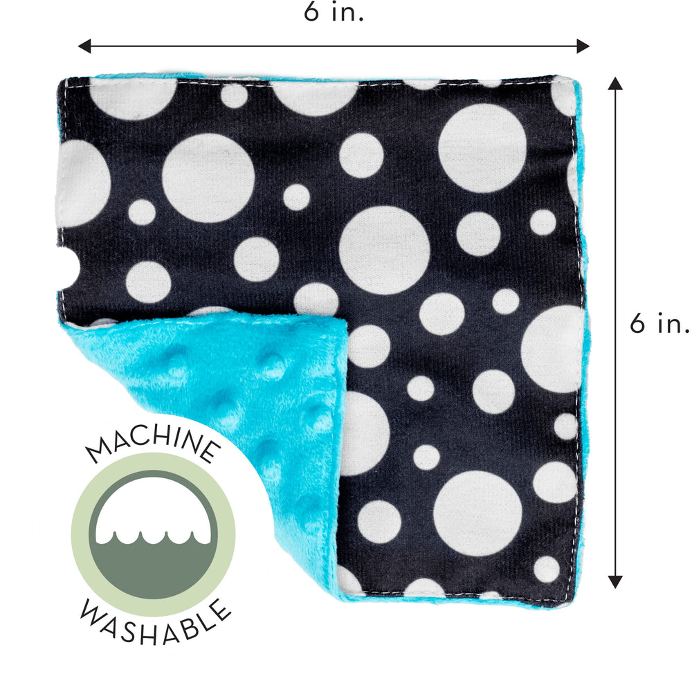 S&T INC Crinkle Squares – high-contrast design supports newborn visual focus.