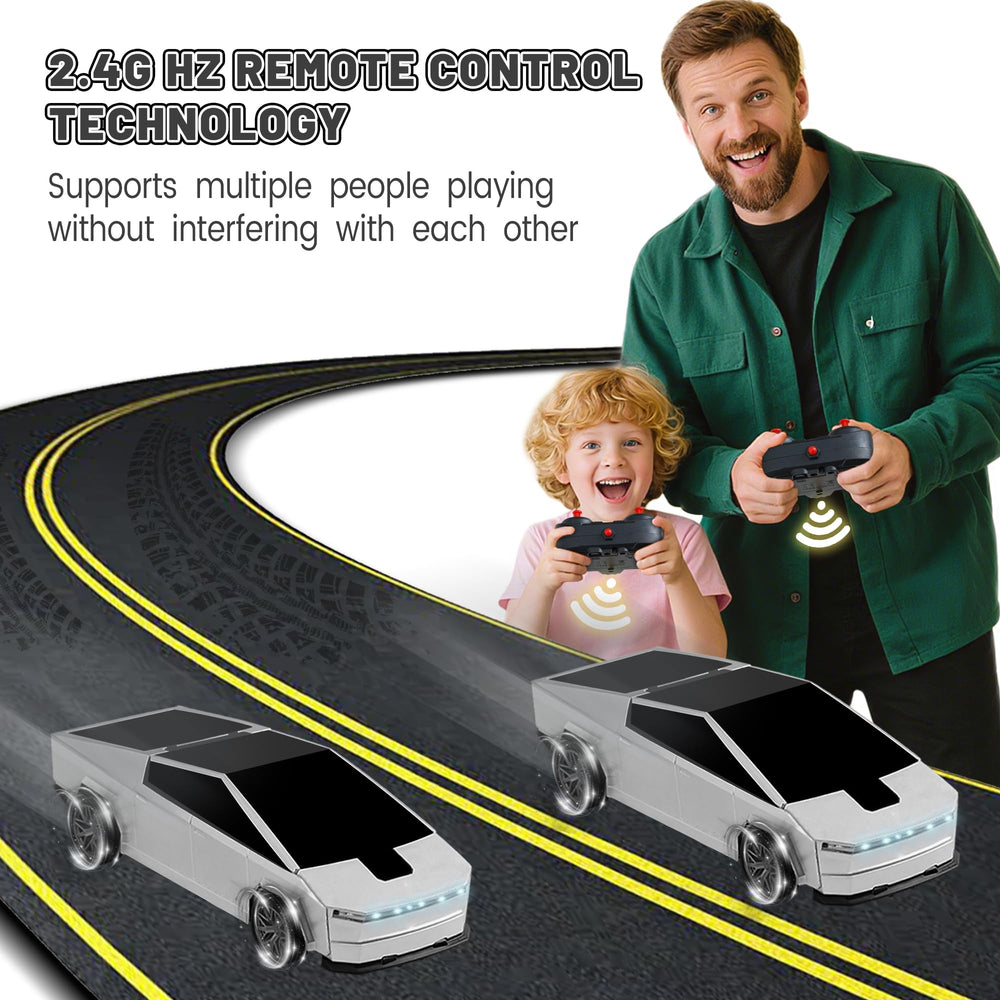 SANGQAOFU car features headlights, taillights, and immersive sound effects