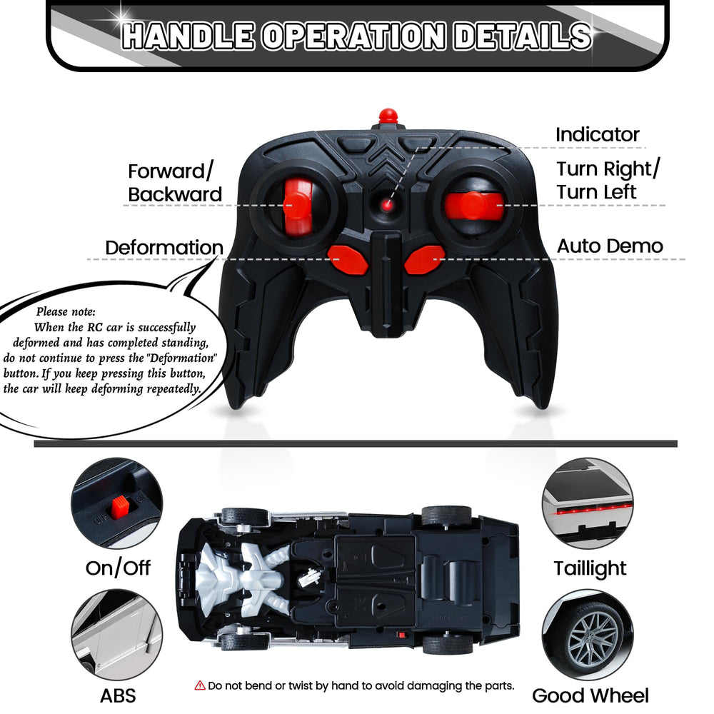 SANGQAOFU RC car uses 2.4GHz for interference-free multiplayer play