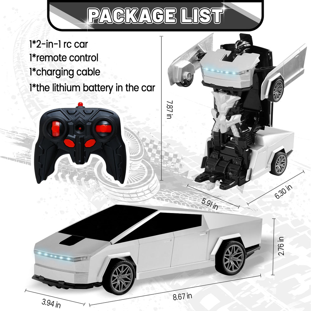 SANGQAOFU robot toy switches modes with one-button transform for easy play