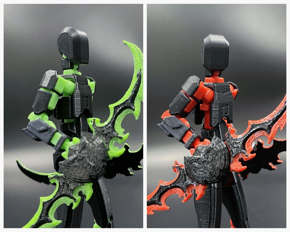 SANSGOUP 3D printed robot collection display designed for fans and desks.
