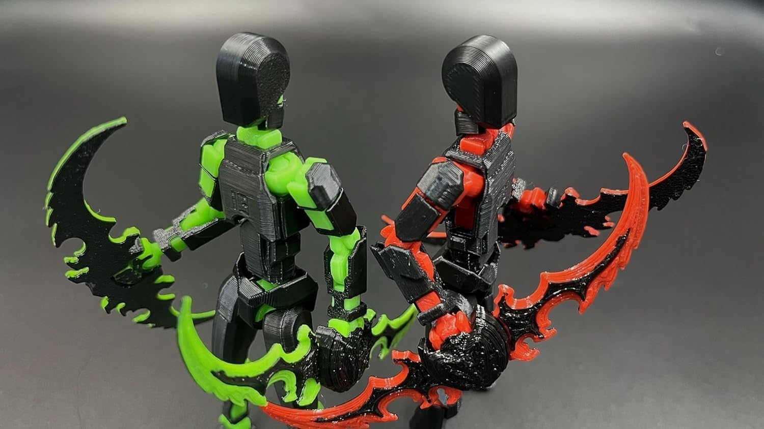 SANSGOUP T13 vibrant colors PETG figure ready for durable display.