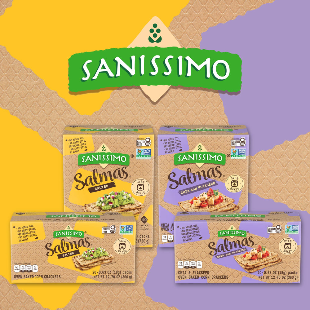 Sanissimo Salmas office break snack in a lunchbox.