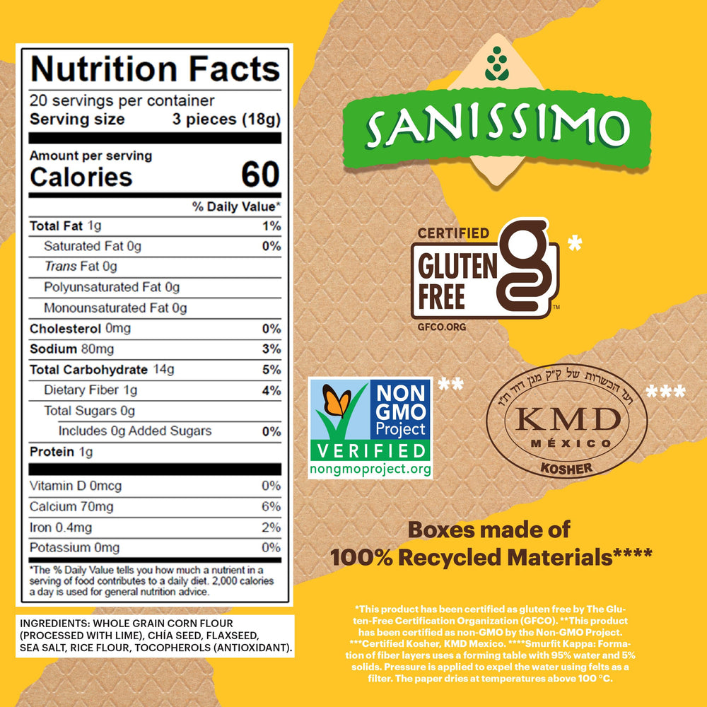 Sanissimo Salmas oven-baked crackers close-up showing light, crispy texture.