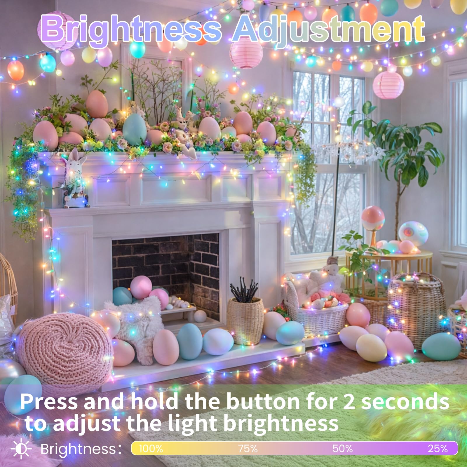 SANJICHA multicolor pastel LEDs brighten bedrooms and living spaces