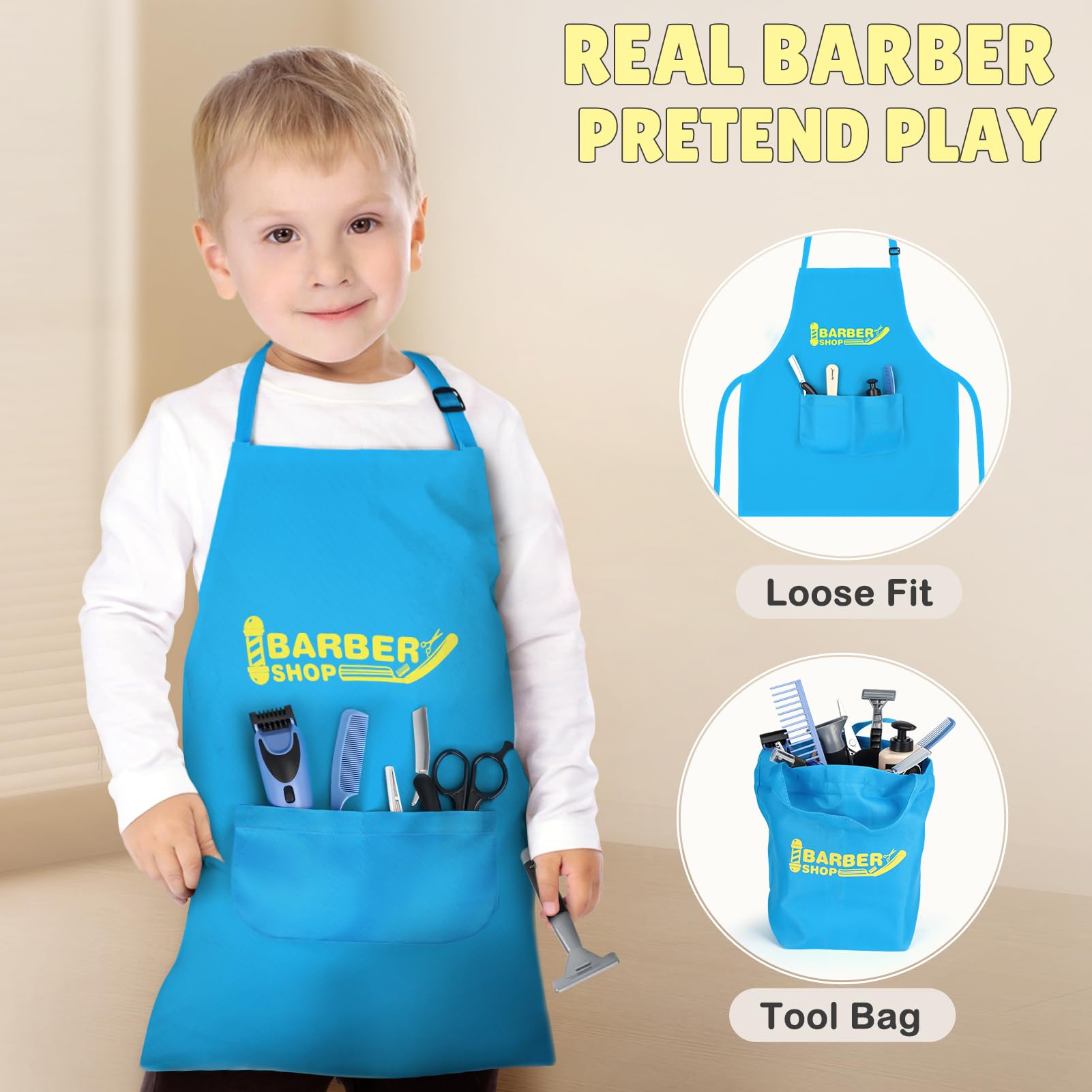 Sanlebi Barber Shop electric-shaver-simulation demonstrates realistic vibrations safely.