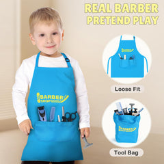 Sanlebi Barber Shop electric-shaver-simulation demonstrates realistic vibrations safely.