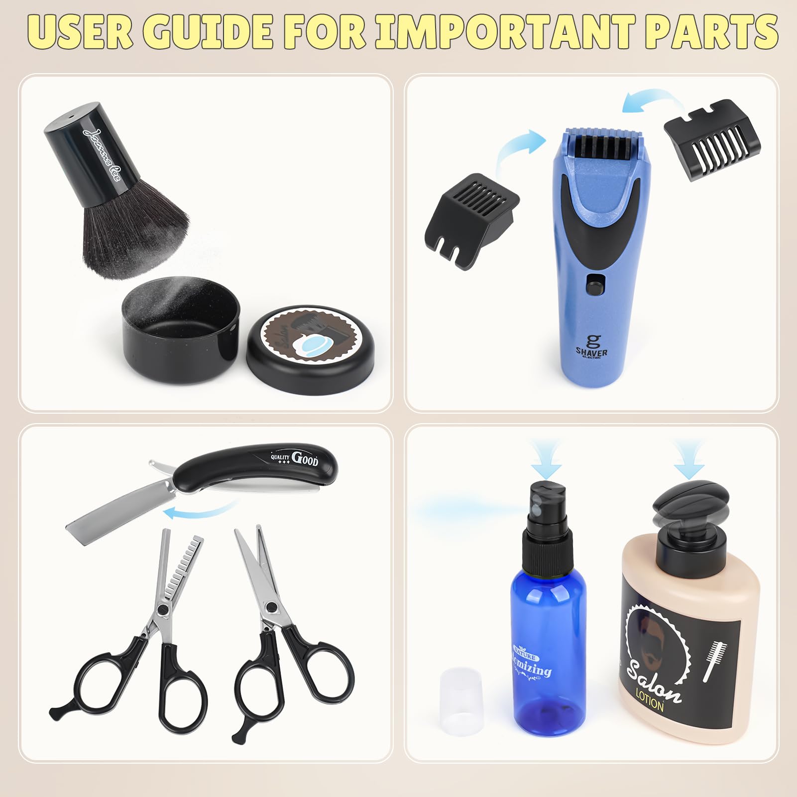 Sanlebi Barber Shop tools-bag-organization keeps accessories tidy for easy travel.