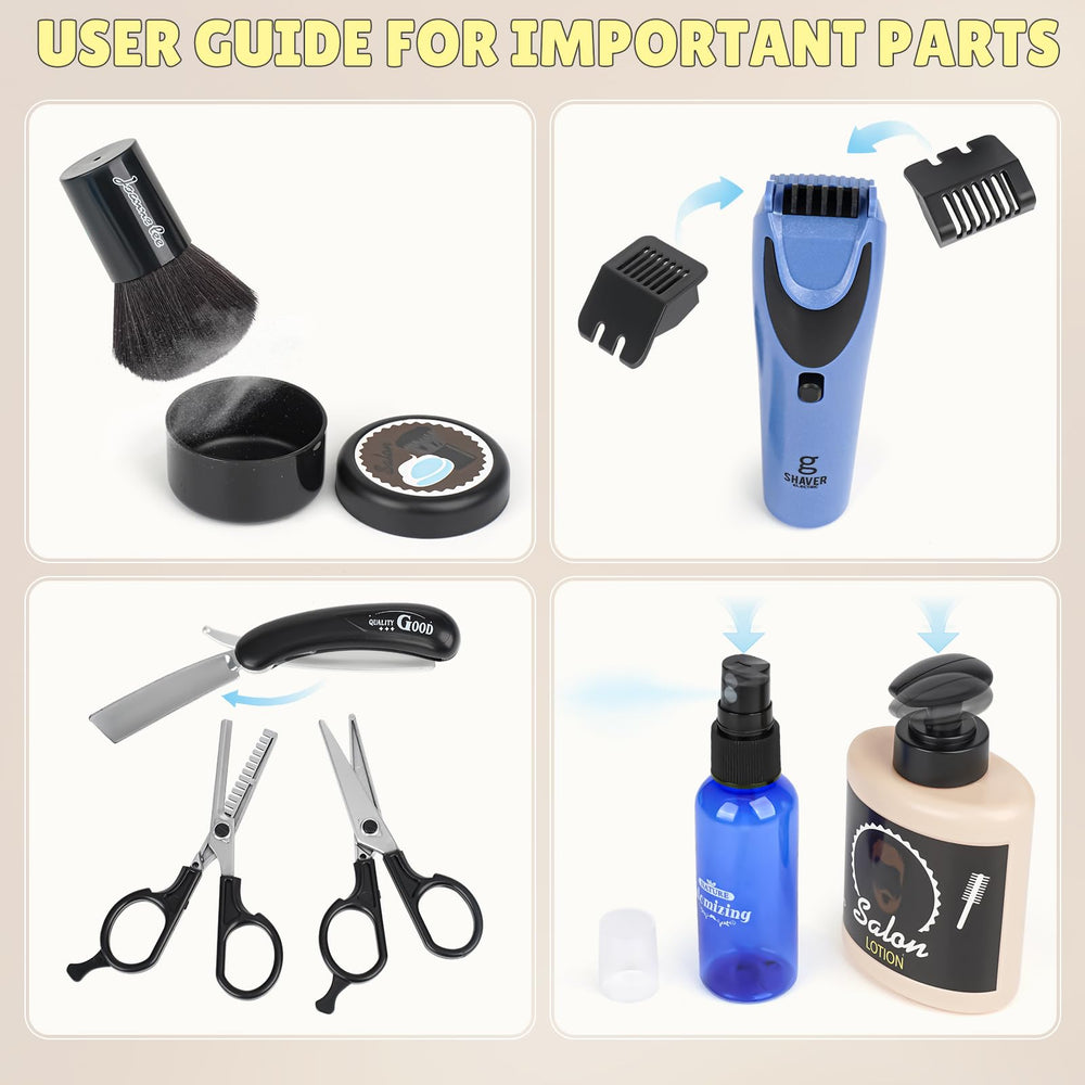 Sanlebi Barber Shop tools-bag-organization keeps accessories tidy for easy travel.