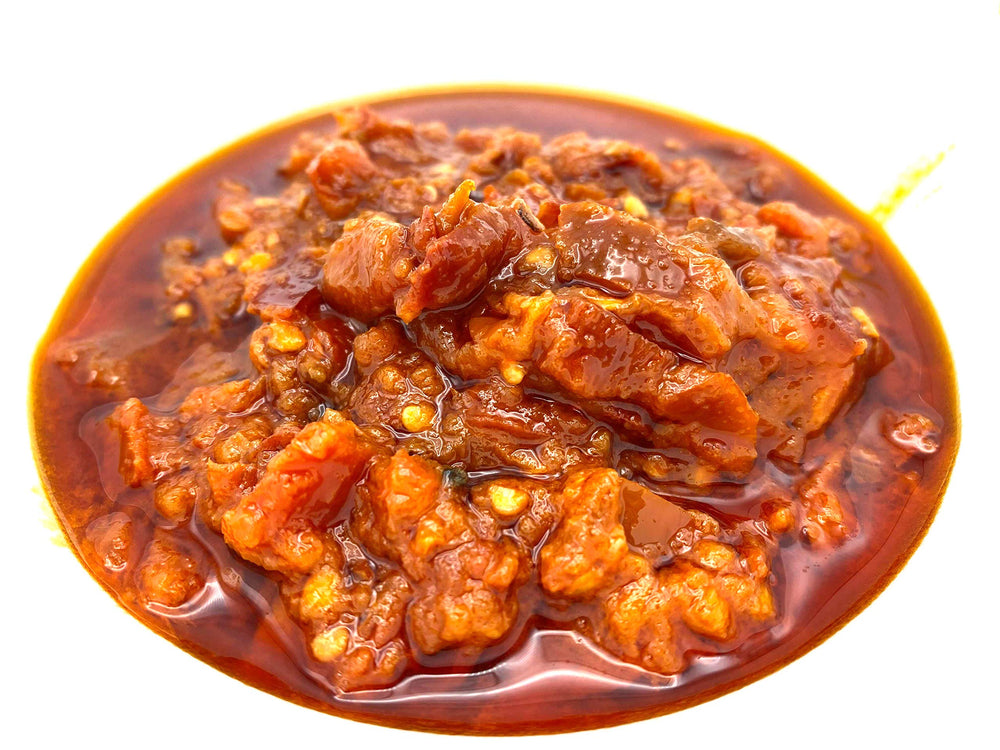 Sanniti pepper spread on grilled meats boosts flavor