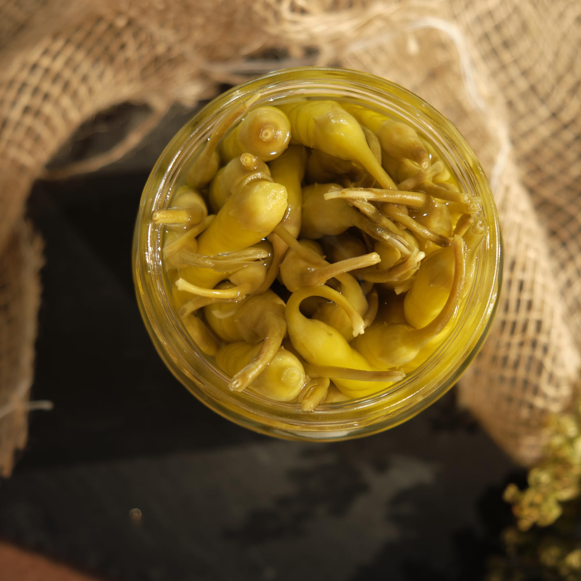 Sanniti Guindillas Piparras peppers on sandwich, adding mild heat and tang.