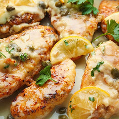 Sanniti capers on crostini with salmon and cream cheese spread for hors d oeuvres.