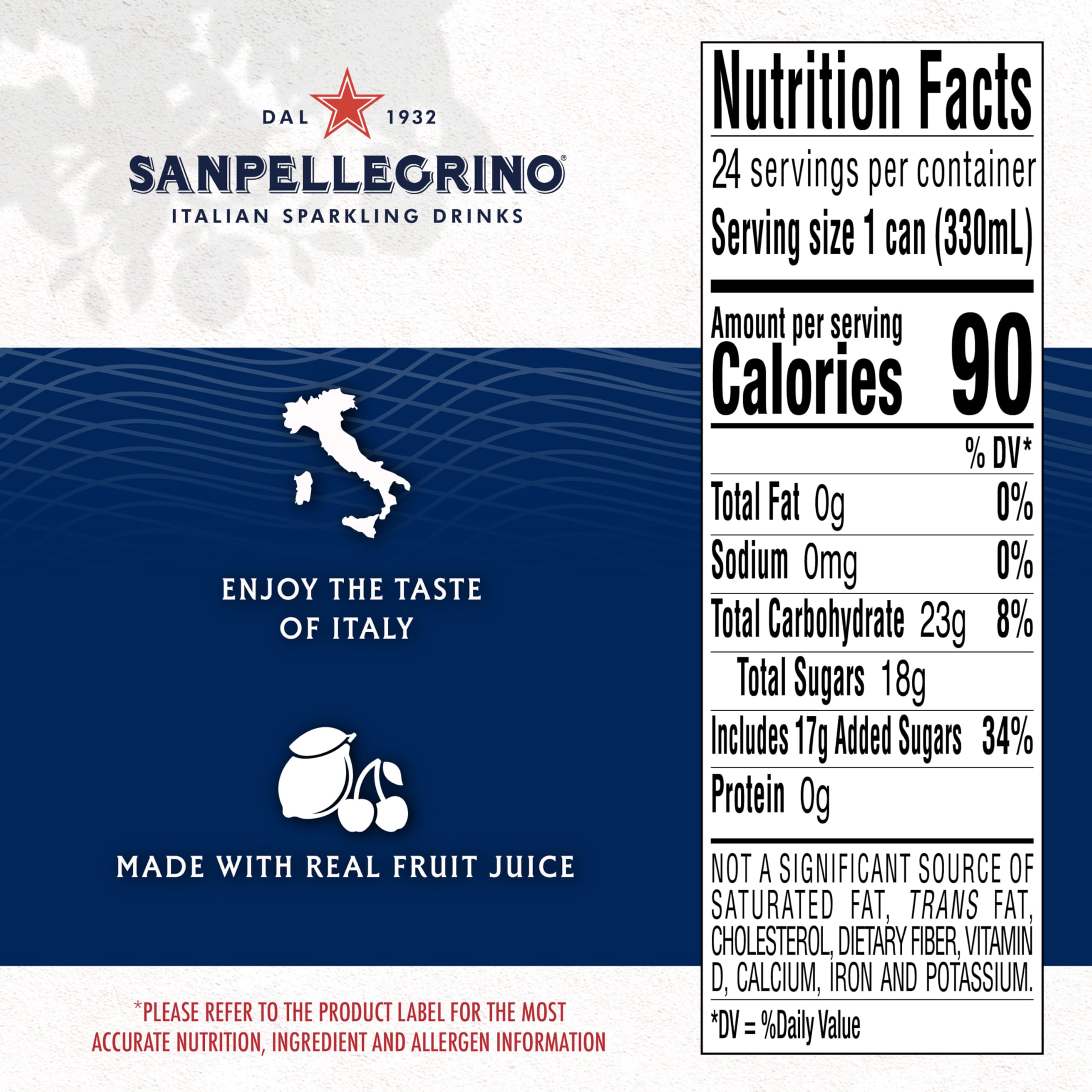 Close-up of Sanpellegrino Ciliegia Limone bubbles in a glass, great for entertaining.