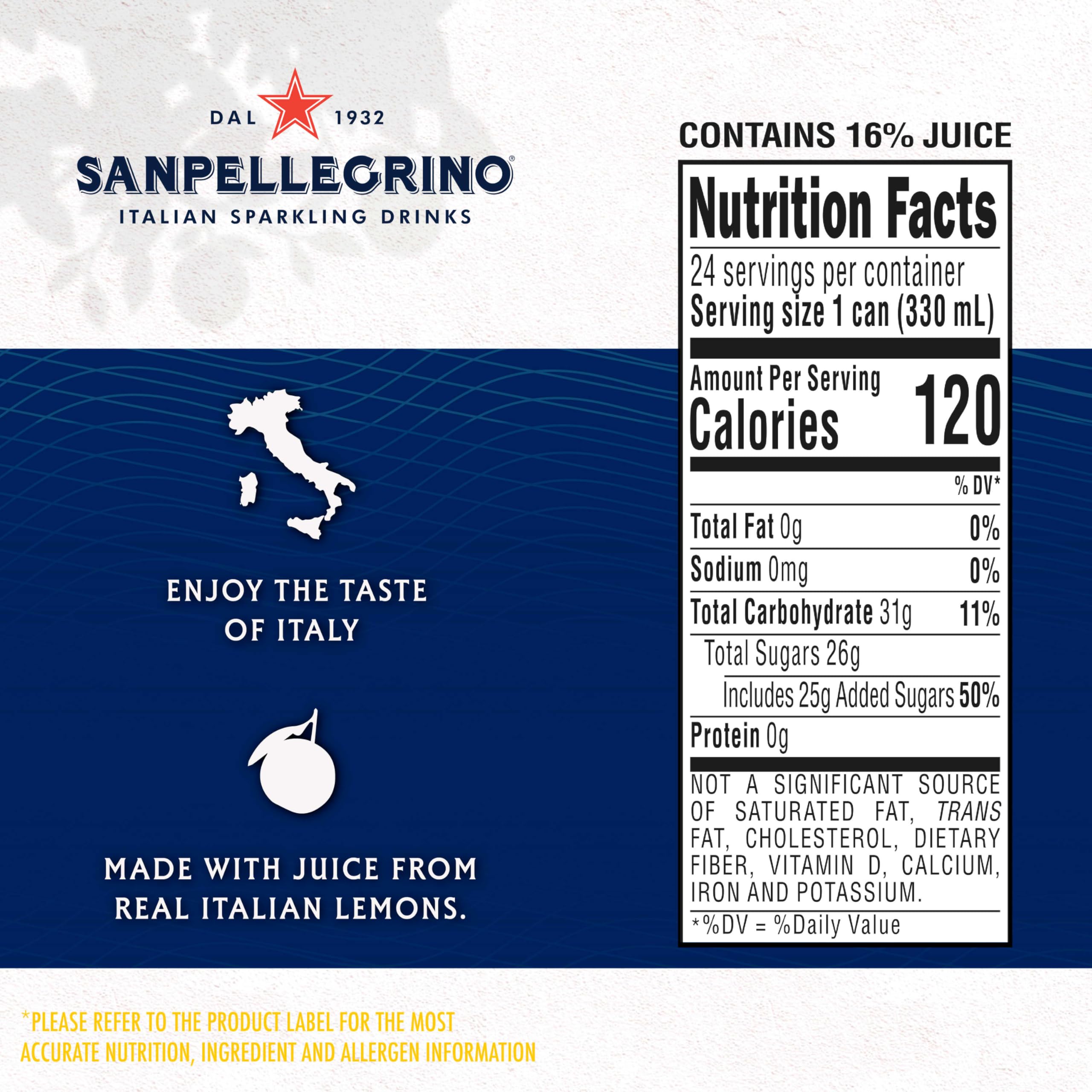 Sanpellegrino Limonata 24-pack box ready for entertaining at home.