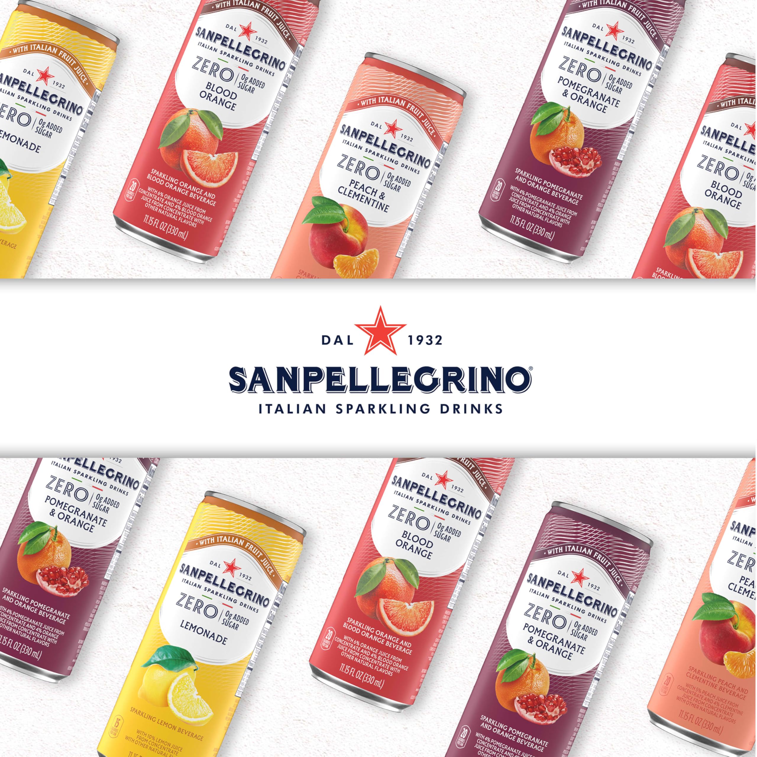 Signature gentle bubbles of Sanpellegrino Italian Sparkling Drink.