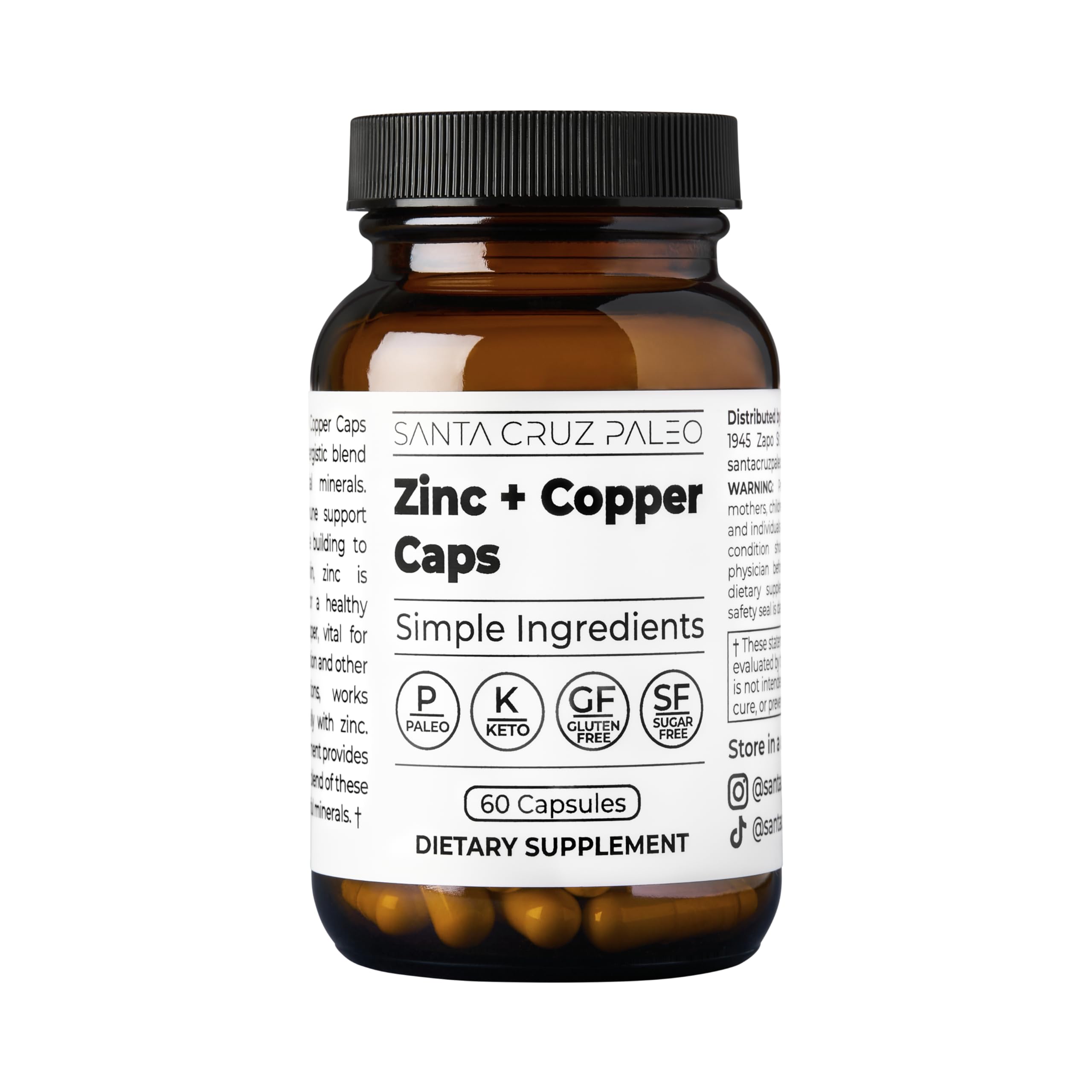 Santa Cruz Paleo 60-day supply communicates a two-month routine.