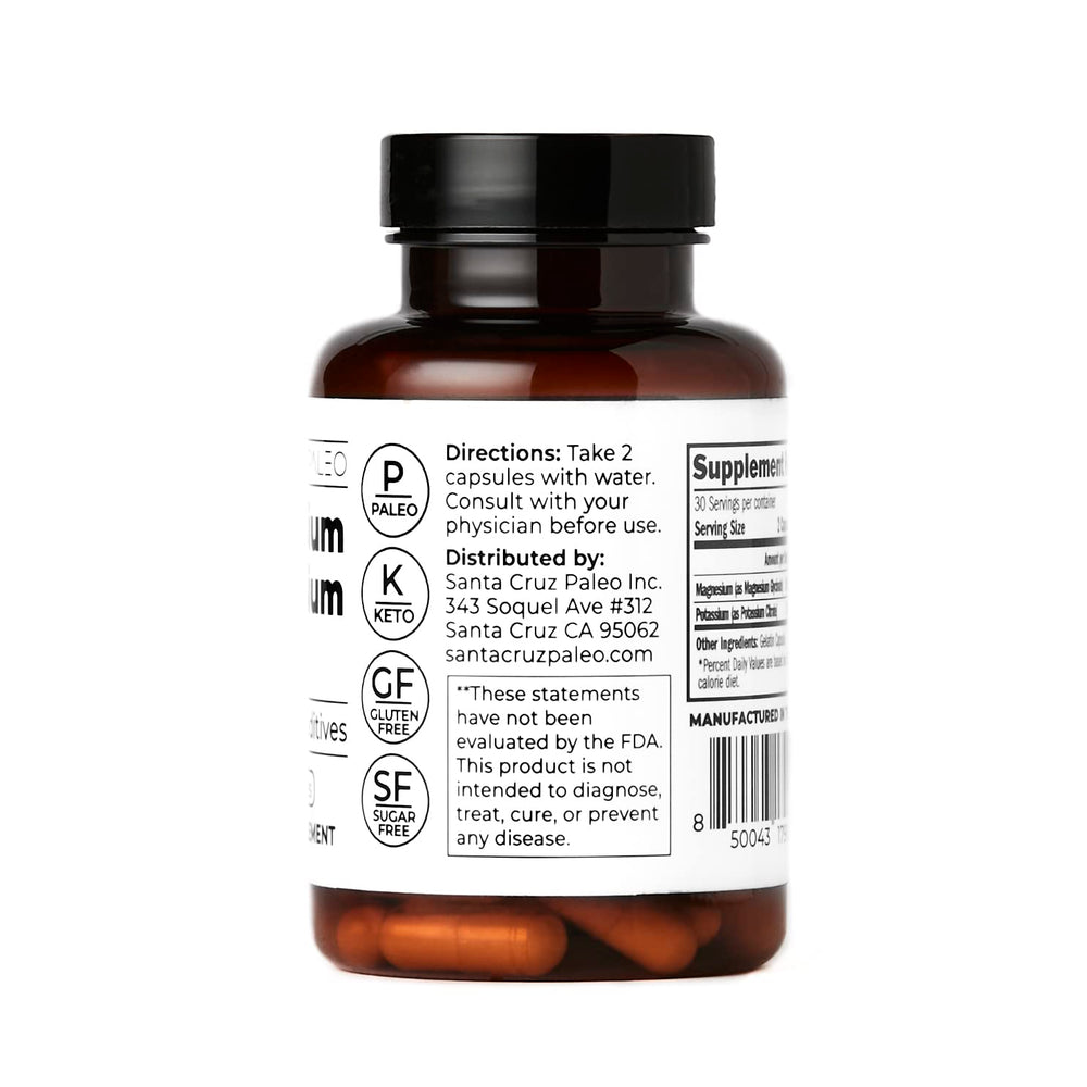 Santa Cruz Paleo capsules taken with or without food during a daily routine.