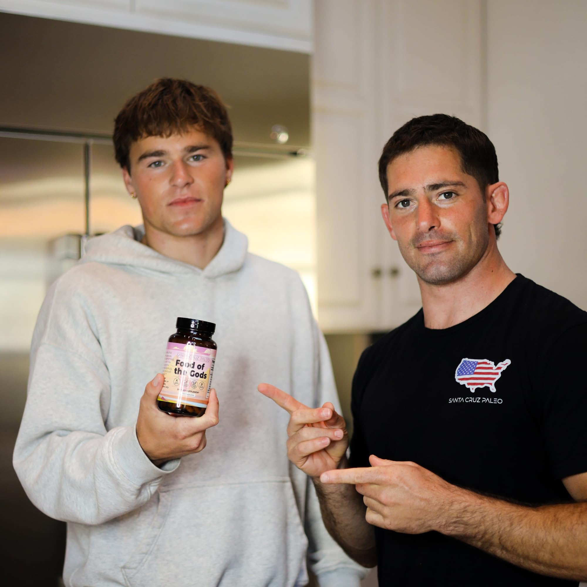 Santa Cruz Paleo colostrum capsule with nutrient-dense dairy blend