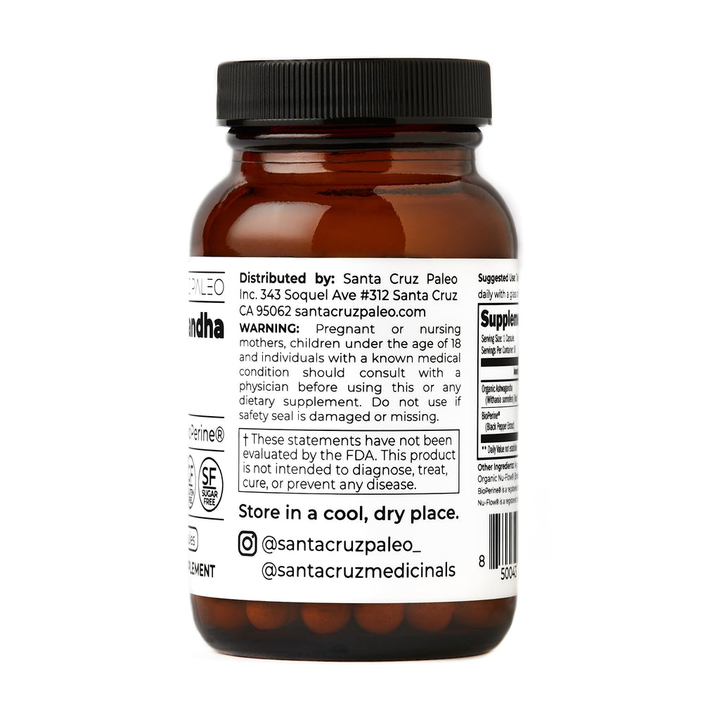 Santa Cruz Paleo packaging shows keto and paleo compatibility.