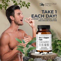 Santa Cruz Paleo label emphasizes a clean-label, fillers-free mineral supplement.