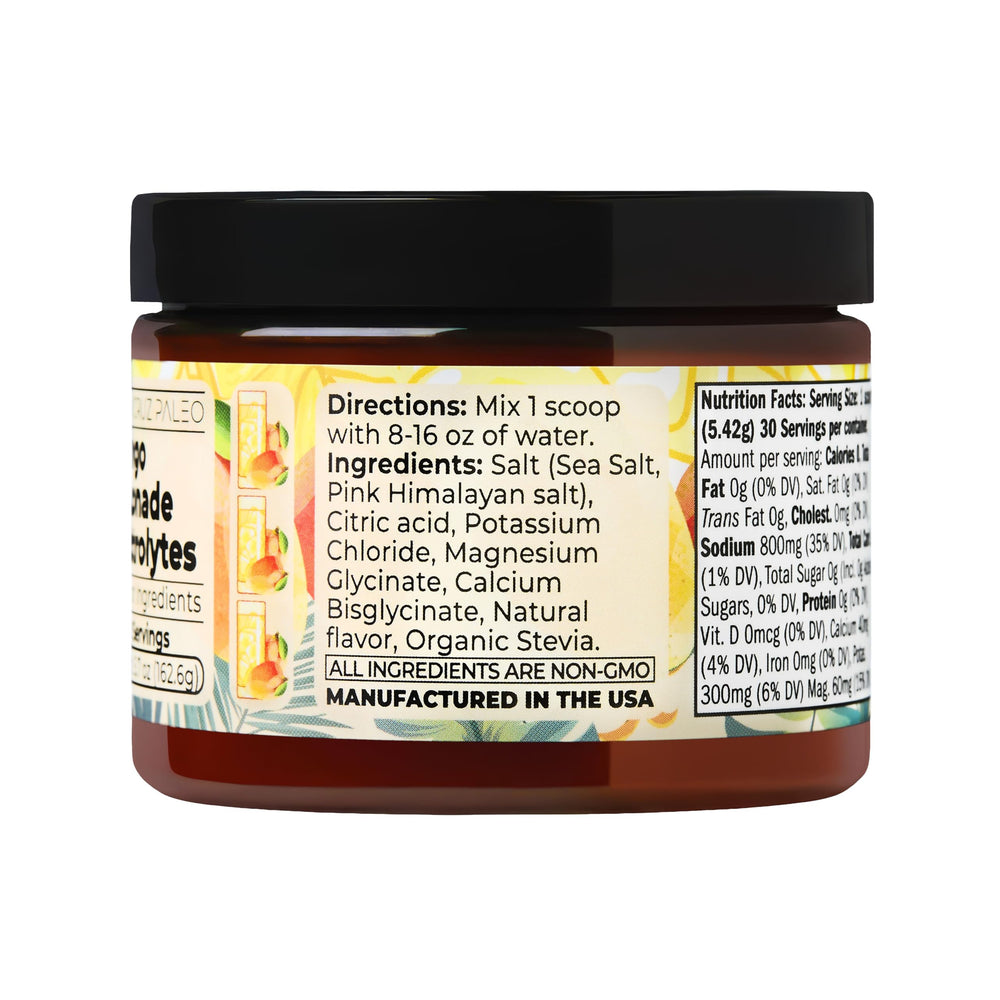 Magnesium glycinate in Santa Cruz Paleo formula for easy absorption