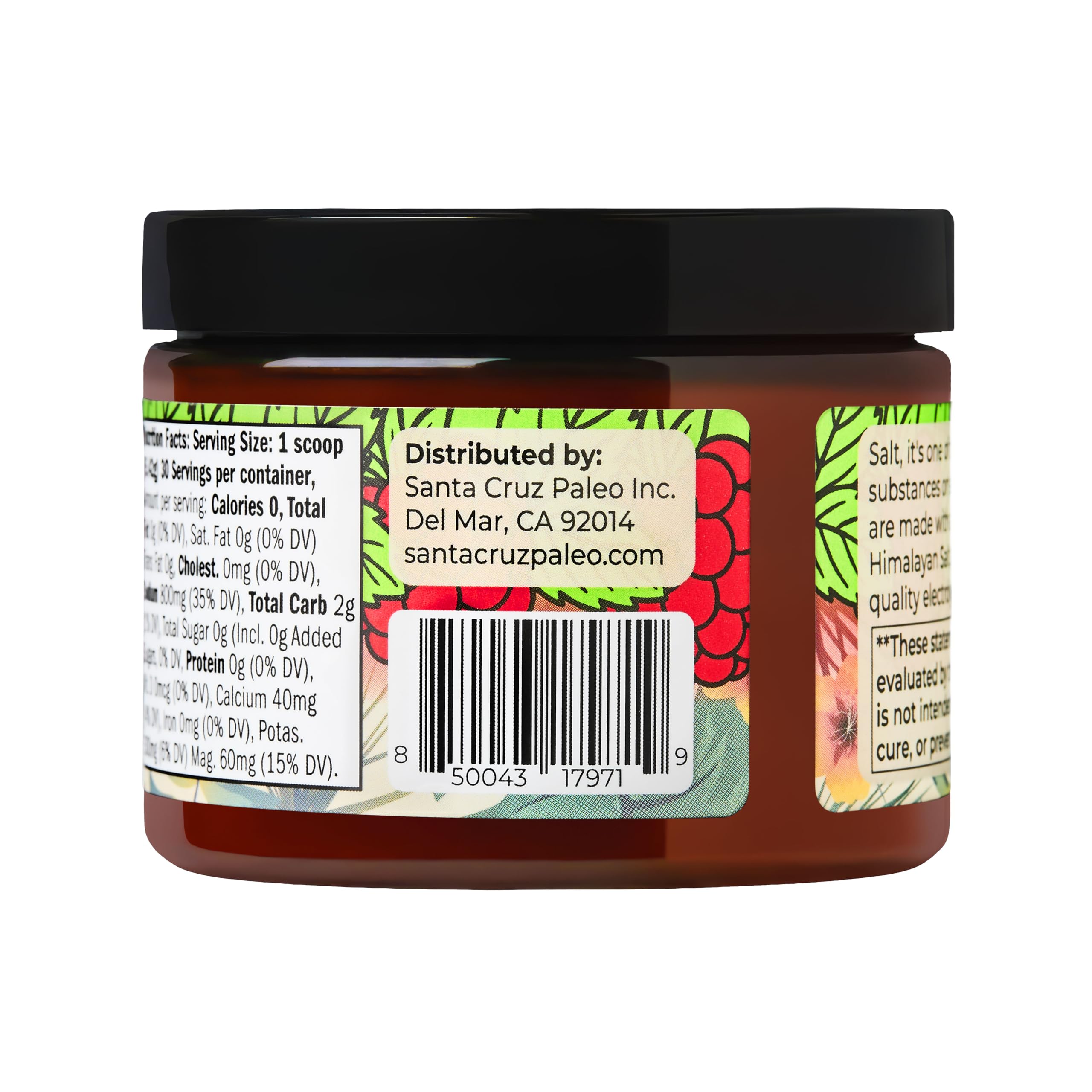 Santa Cruz Paleo Magnesium glycinate and potassium chloride for hydration balance