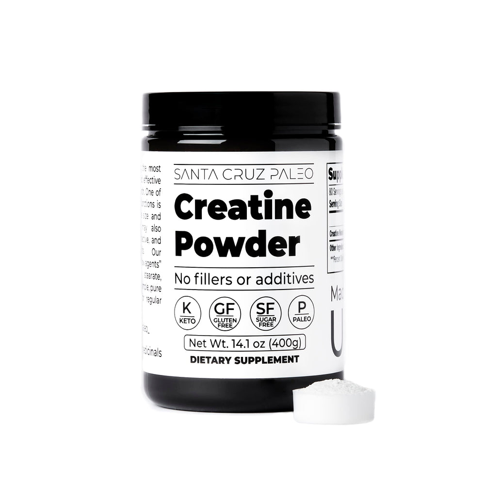Santa Cruz Paleo five-gram serving supports consistent daily use.