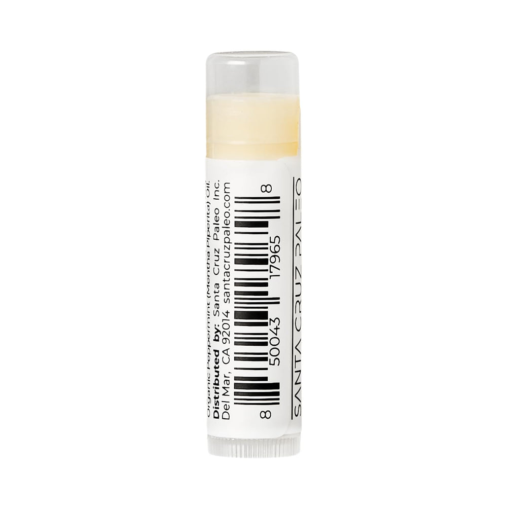Santa Cruz Paleo lip balm pack stored in a desk drawer for easy access.