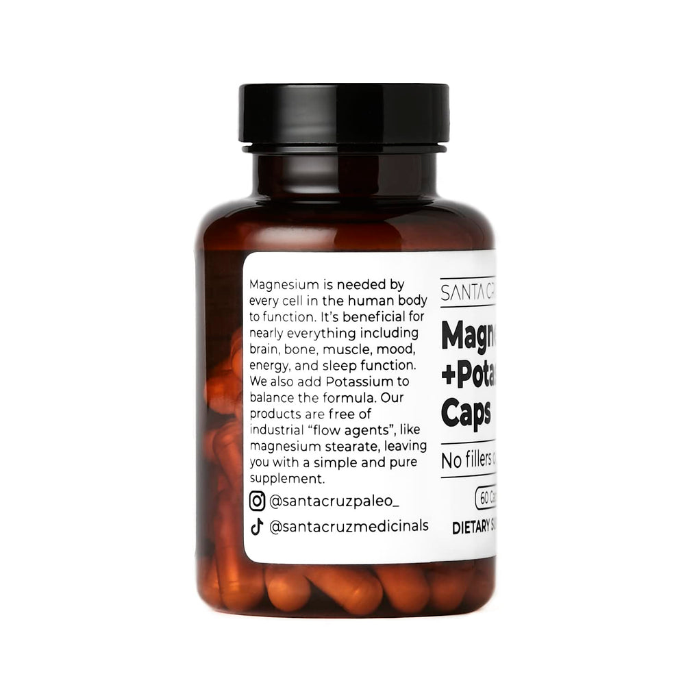 Santa Cruz Paleo packaging signals paleo-friendly, keto-friendly, gluten-free, sugar-free lifestyle compatibility.