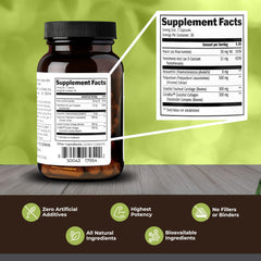 Close-up of Santa Cruz Paleo capsules highlights simple daily-use formula.