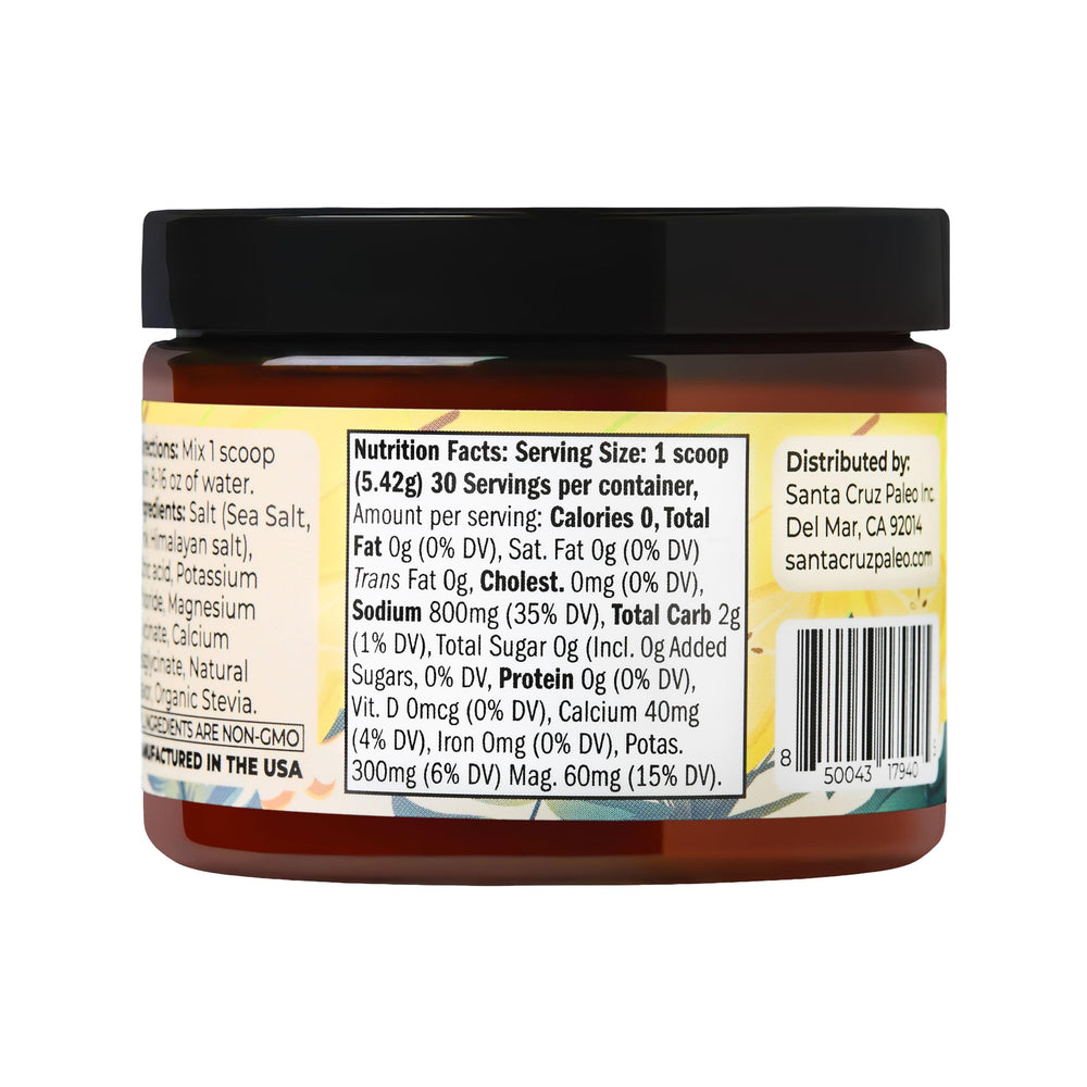 Santa Cruz Paleo sugar-free stevia sweetener packet for zero-sugar taste.