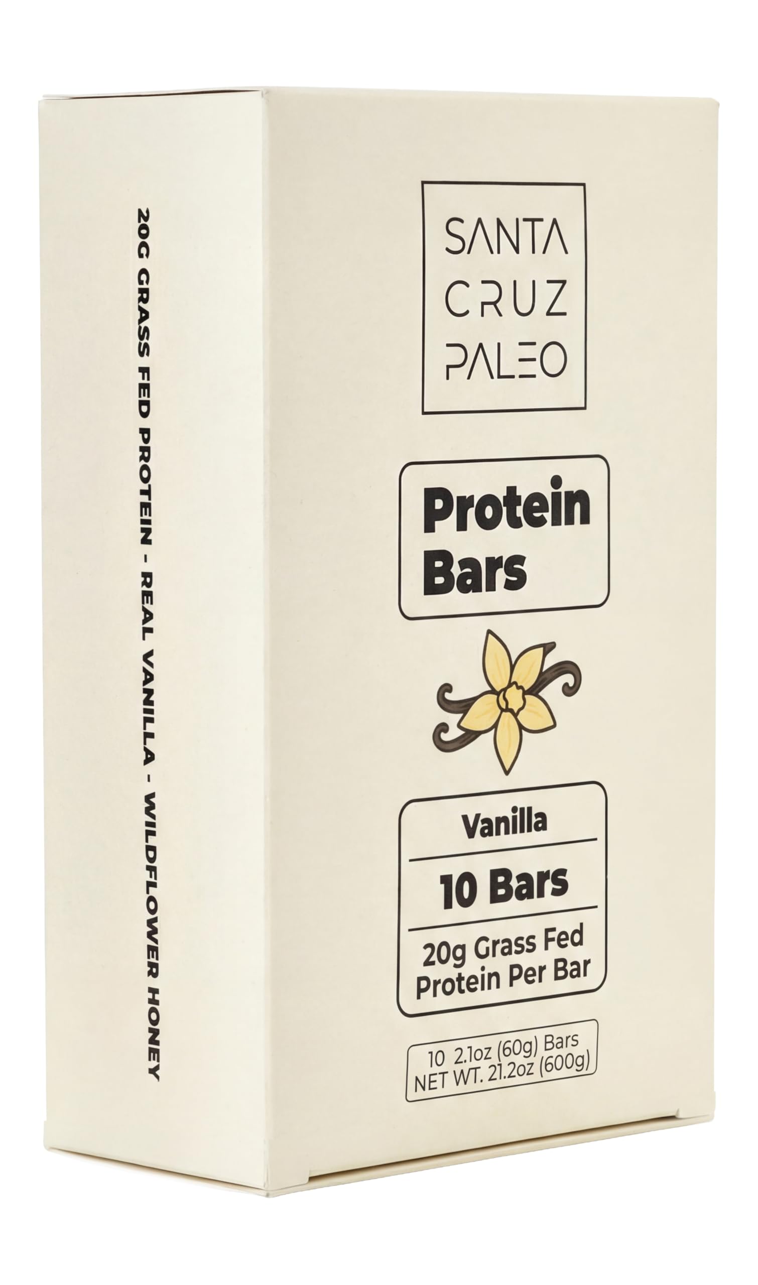 Santa Cruz Paleo wildflower honey as the natural sweetener and flavor backbone.