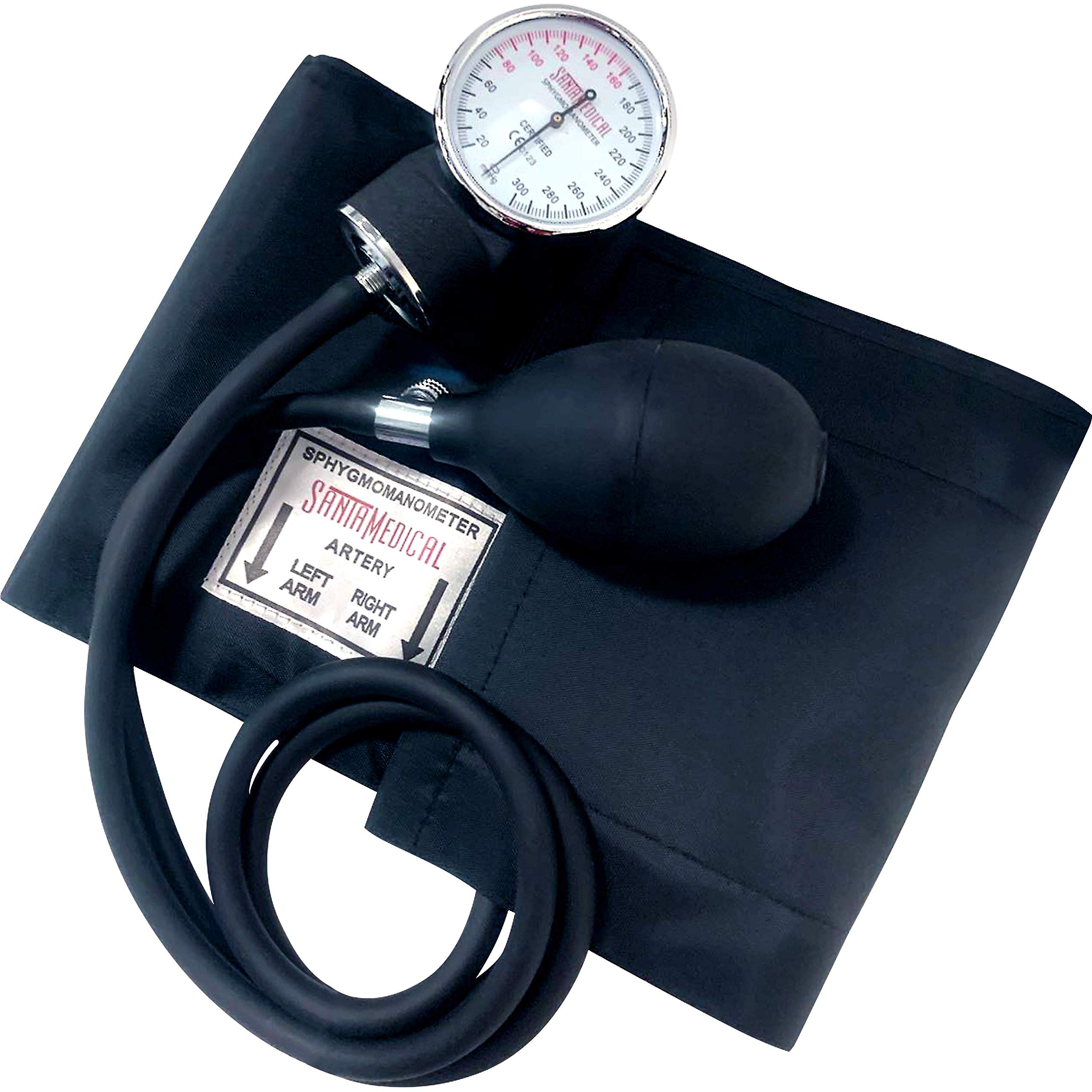 Santamedical 300 mmHg gauge supports precise measurements