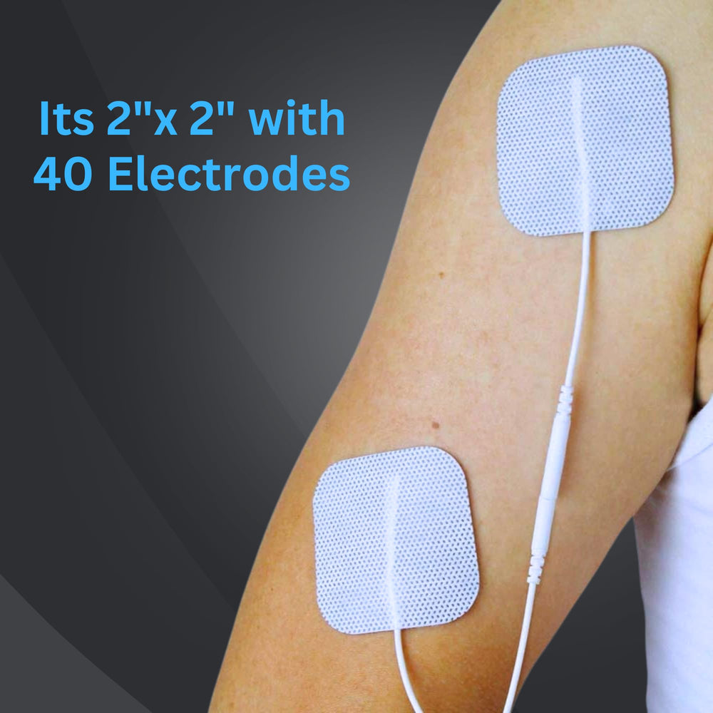 Reusable electrodes support longer device sessions.