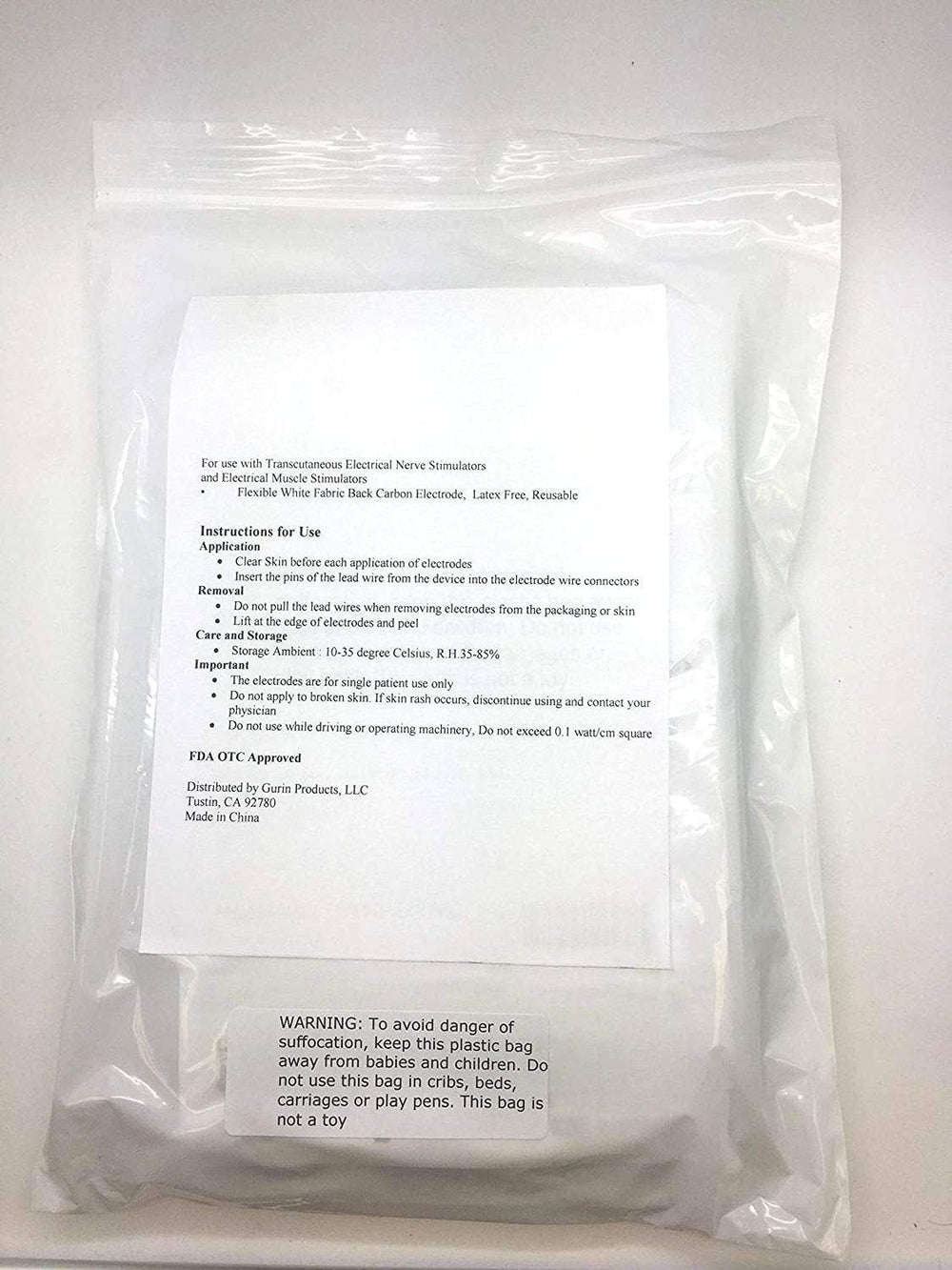 Secure packaging preserves pad quality between uses.
