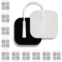 Santamedical TENS unit replacement pads in 40-piece set with secure adhesion.