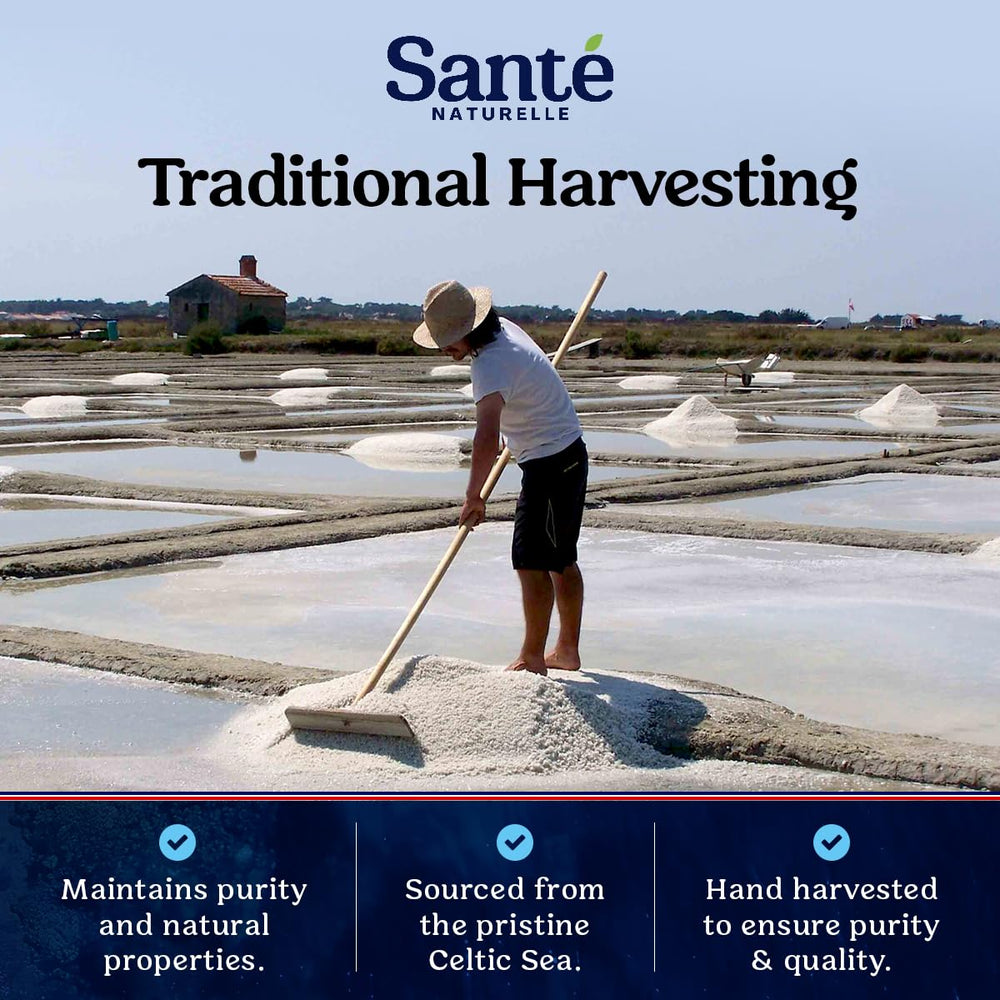 Sante Naturelle Celtic Salt cooking and finishing for richer dishes