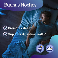 Santo Remedio Buenas Noches bottle pour for simple bedtime routine