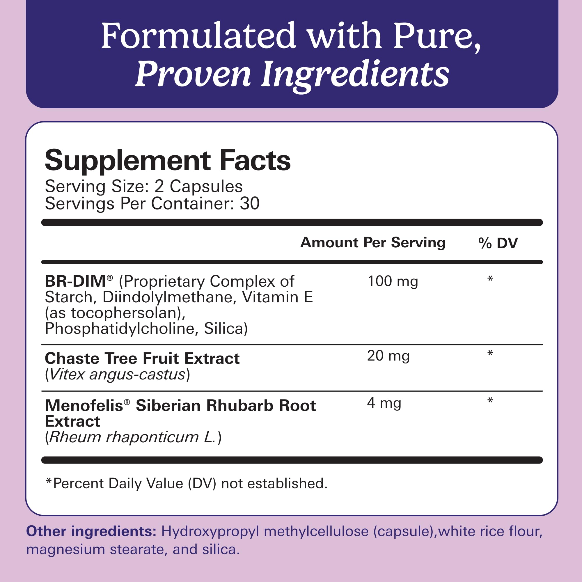 Santo Remedio Hormonal Balance capsules close-up for convenient daily support.