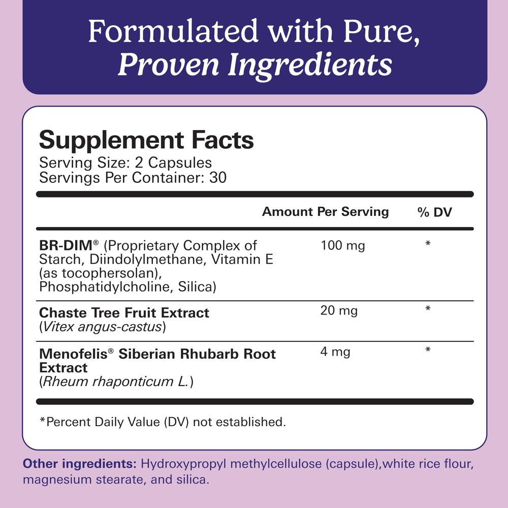 Santo Remedio Hormonal Balance capsules close-up for convenient daily support.