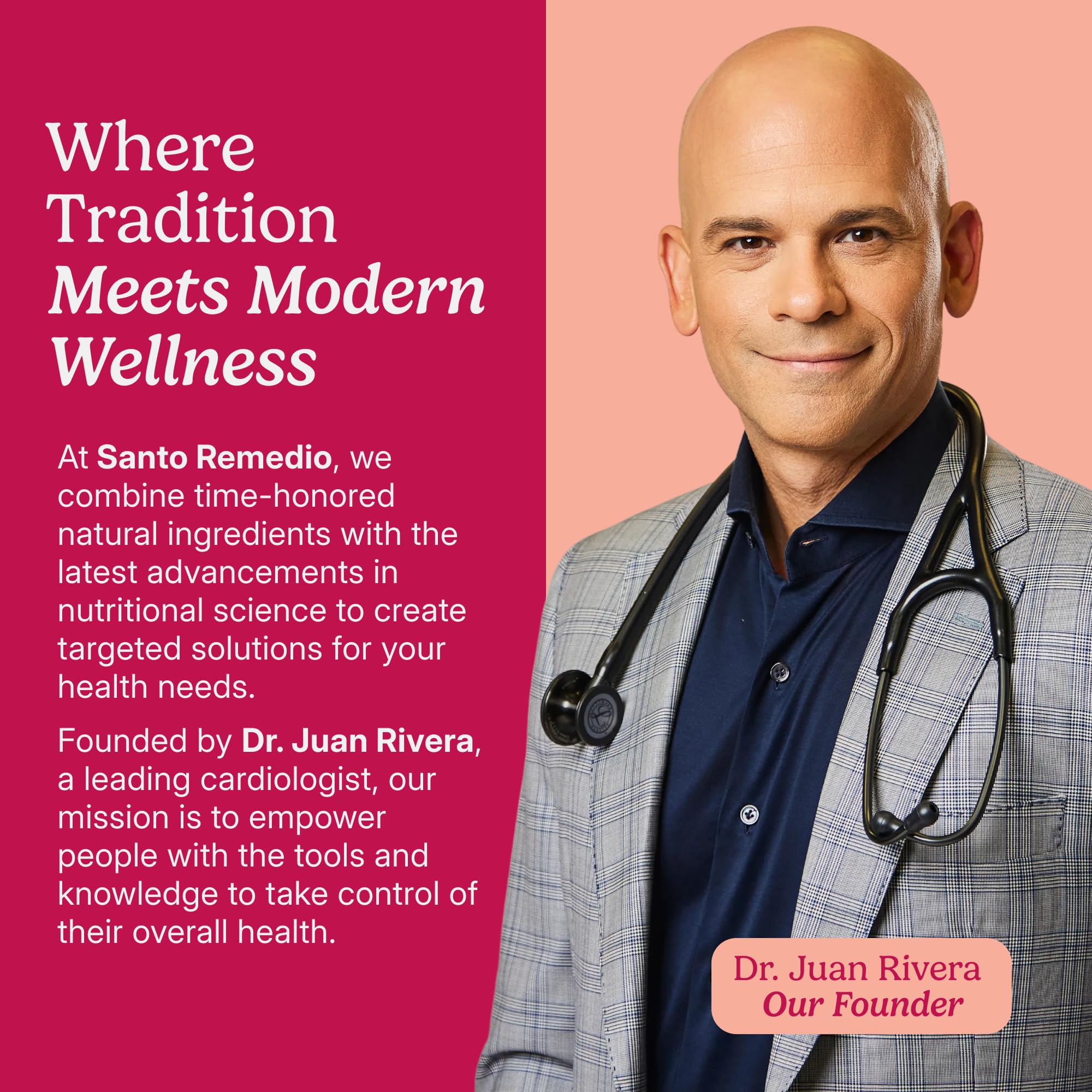 Santo Remedio Nopal wellness-focused supplement for everyday choices.