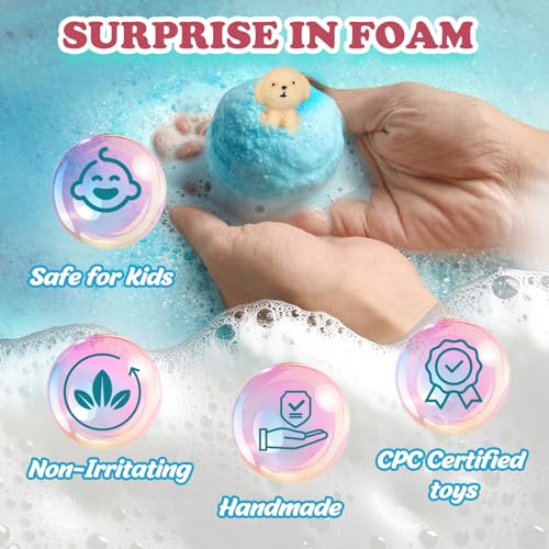 Santrela bath bombs release fruity aromas like watermelon during bath.