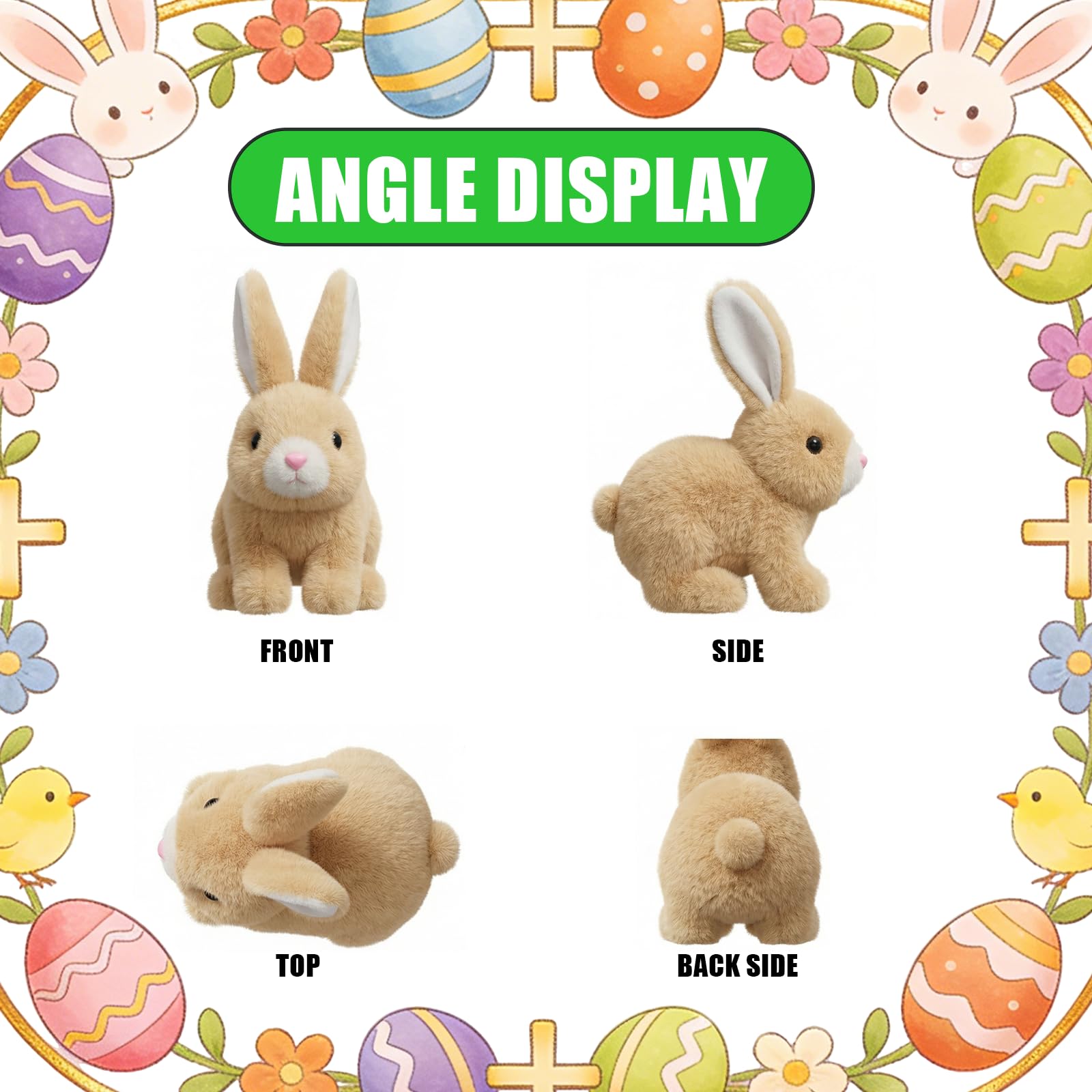 SANTVOLO Easter bunny in cheerful packaging makes gifting easy.