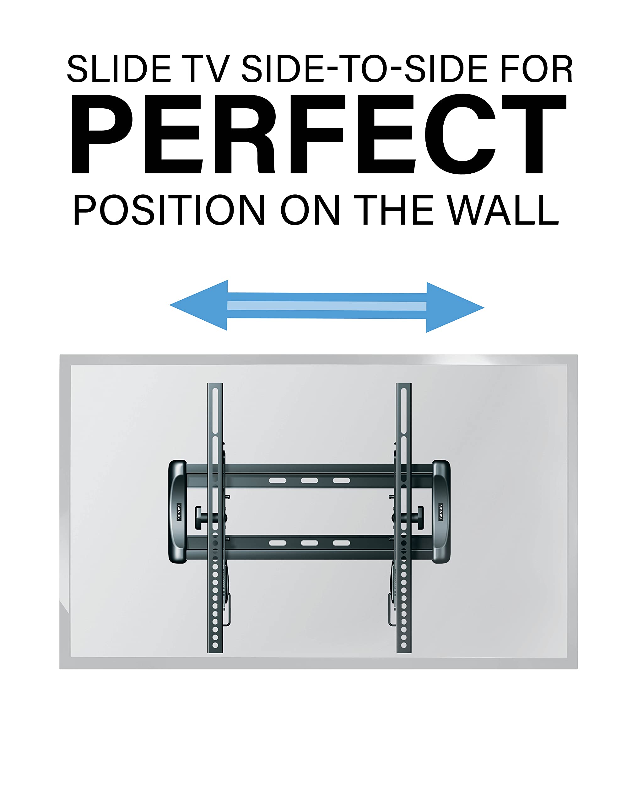 Wall template and hardware included for straightforward mounting.