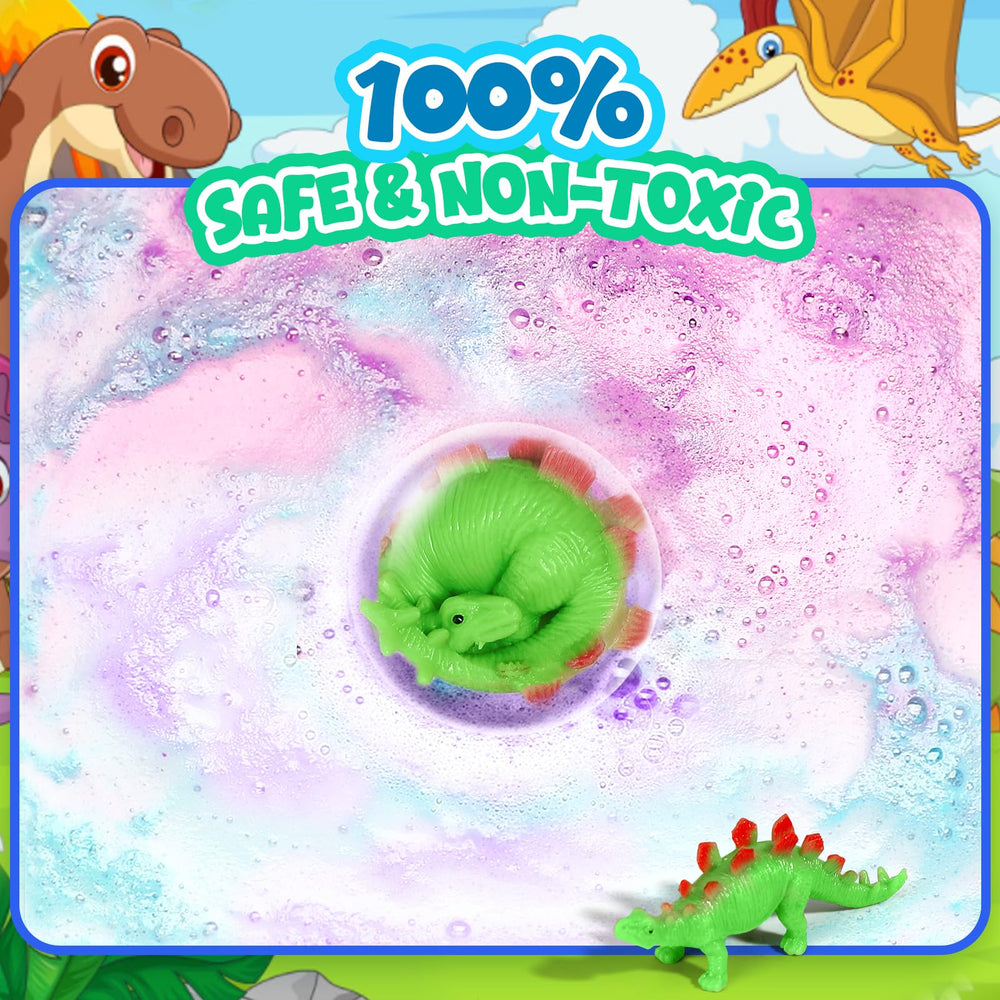 Sanyi dino egg toys spark imaginative play after bath time.