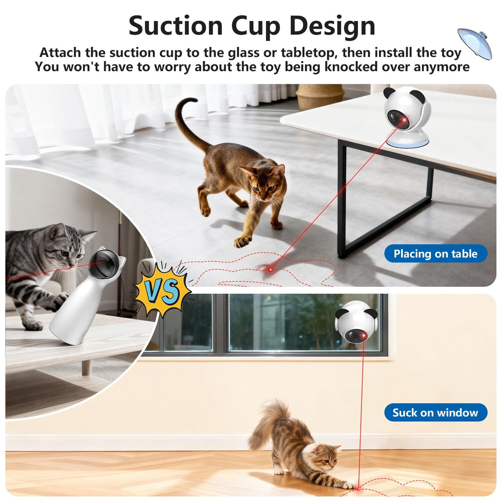 Saolife laser cat toy adjustable angle for optimal chasing angle